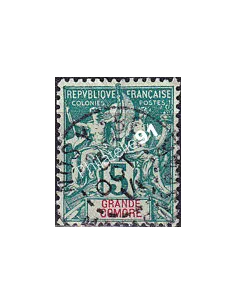 Grande Comore, n° 4 oblitéré, collection timbres colonies françaises