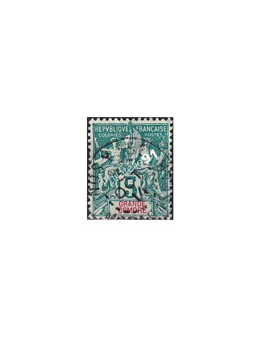 Grande Comore, n° 4 oblitéré, collection timbres colonies françaises