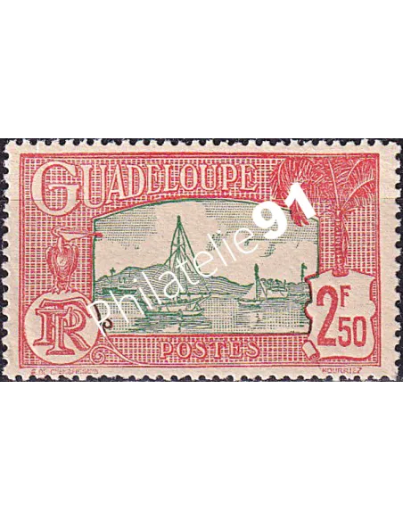 Guadeloupe, n° 157 neuf, collection timbres colonies françaises