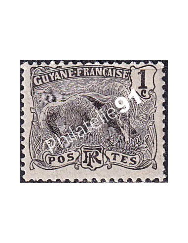 Guyane, n° 49 charnière, collection timbres colonies françaises