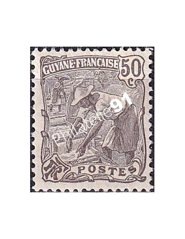 Guyane, n° 83 charnière, collection timbres colonies françaises