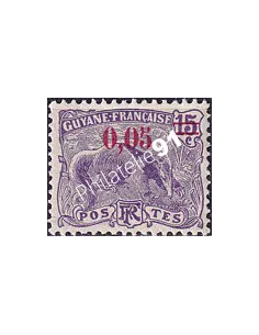GUYANE, n° 94 charnière, collection timbres colonies françaises