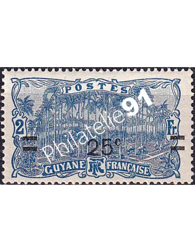 GUYANE, n° 98 charnière, collection timbres colonies françaises