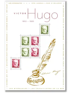 Bloc Victor Hugo, timbres de France