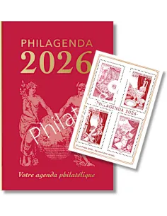 Philagenda 2026, collection timbres France