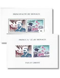 Monaco - Bloc spécial sur papier gommé n° 6 - EUROPA 1964