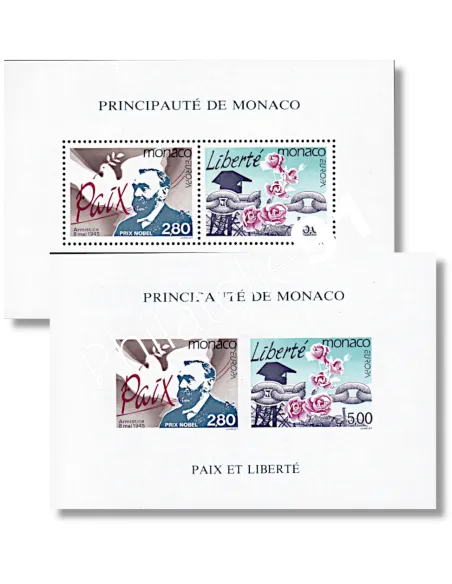 Monaco - Bloc spécial sur papier gommé n° 6 - EUROPA 1964