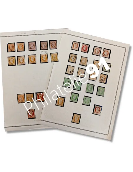 Lot de timbres de France, timbres France