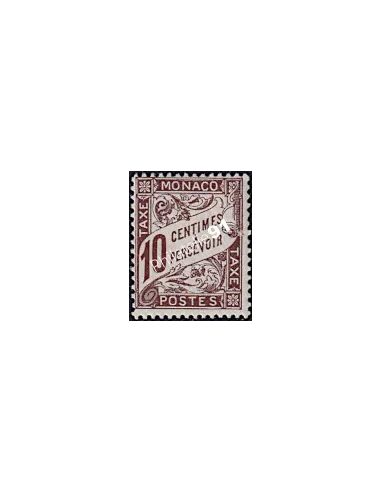 Monaco, Timbre-taxe n° 4, collection timbres Monaco