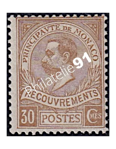 Monaco, Timbre-taxe n° 10 neuf, collection timbres Monaco