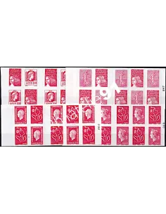 collection de timbres,  Lot de carnets de timbres