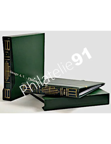 AV, Reliure et boitier, matériel philatélique