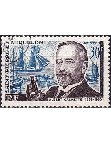 Saint-Pierre et Miquelon, n° 368 oblitéré, Collection timbre Dom-Tom
