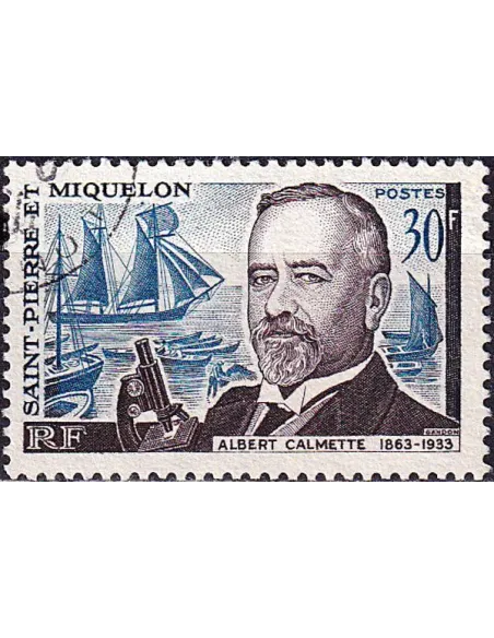 Saint-Pierre et Miquelon, n° 368 oblitéré, Collection timbre Dom-Tom