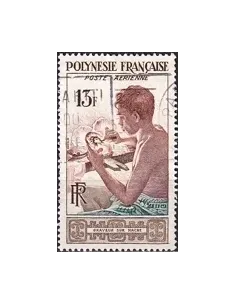 POLYNÉSIE, PA n°  1 oblitéré, collection timbres Dom-Tom