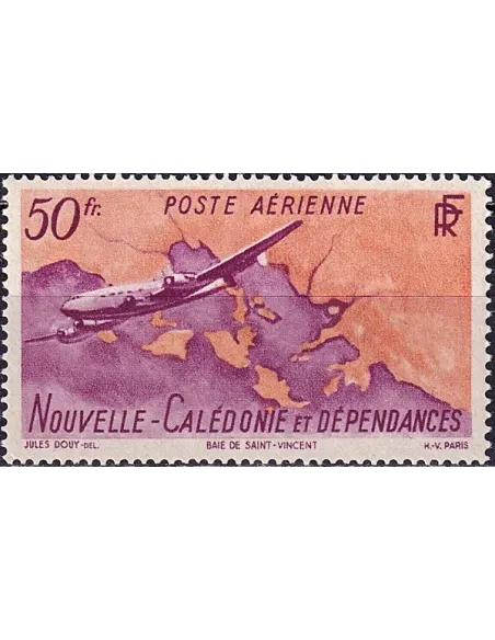 NOUVELLE CALEDONIE, PA n° 61 neuf, collection timbres colonies