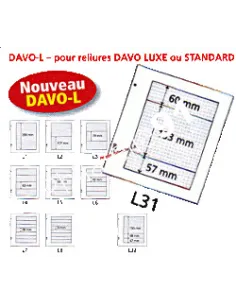 DAVO-L31 - 5 Feuilles