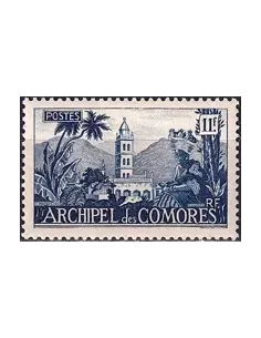 Comores, n° 9 charnière, timbres des colonies françaises