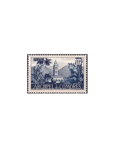 Comores, n° 9 charnière, timbres des colonies françaises