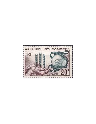 Comores, n° 26 charnière, timbres des colonies françaises