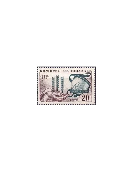 Comores, n° 26 charnière, timbres des colonies françaises