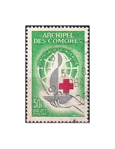 Comores, n° 27 oblitéré, timbres des colonies françaises