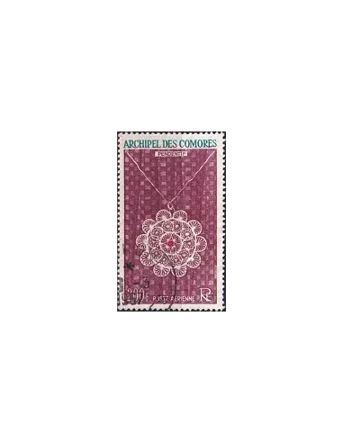 Comores, PA n° 9 oblitéré, timbres des colonies françaises