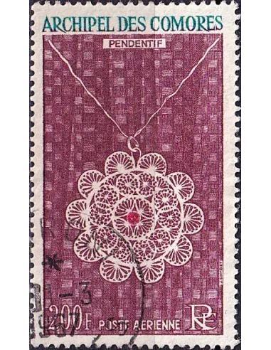 Comores, PA n° 9 oblitéré, timbres des colonies françaises