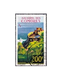 Comores, PA n° 19 oblitéré, timbres des colonies françaises