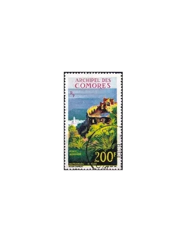 Comores, PA n° 19 oblitéré, timbres des colonies françaises