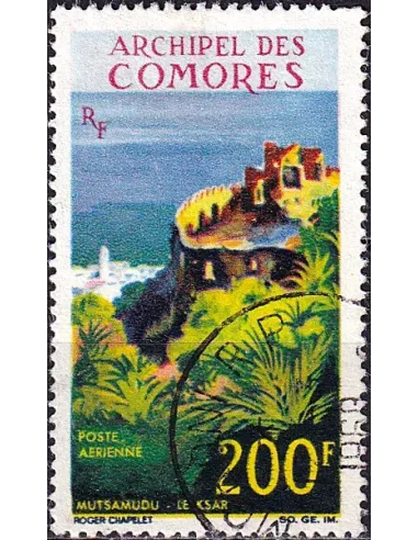 Comores, PA n° 19 oblitéré, timbres des colonies françaises