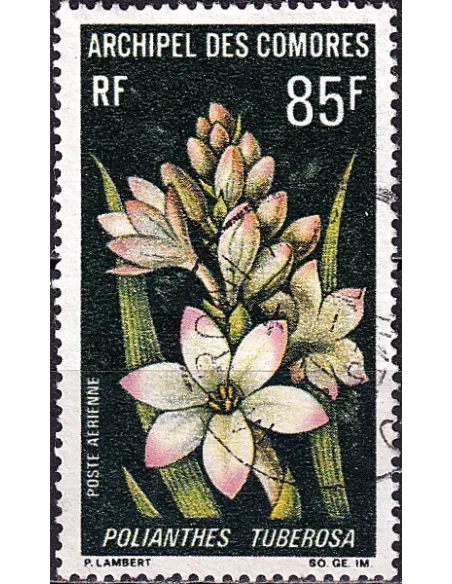 Comores, PA n° 27 oblitéré, timbres des colonies françaises