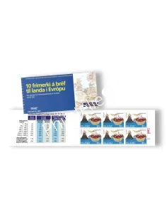 Islande, Carnet n° 753, Europa 1994, collection timbres Europa