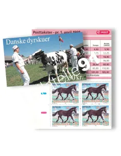 Danemark, Carnet n° 1191, Europa 1998, collection timbres Europa