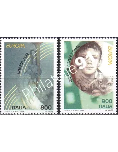 Italie, n° 2290 à 2291 neufs, collection timbres Europa