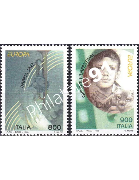 Italie, n° 2290 à 2291 neufs, collection timbres Europa