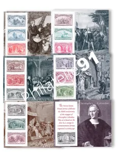 États-Unis, BF n° 23 à 28 neufs, collection timbres Monde
