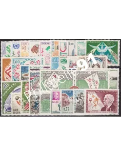 Monaco, Année complète1963, collection timbres Monaco