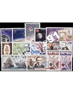 Timbres de Monaco - Année complète 1965 neuve