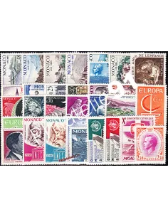 Timbres de Monaco - Année complète 1966 neuve**