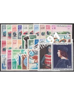 Monaco, Année complète1967, collection timbres Monaco