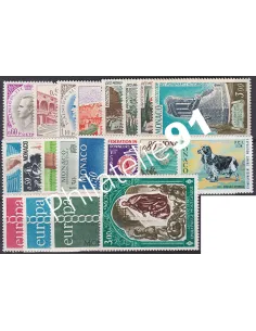 Monaco, Année complète1971, collection timbres Monaco