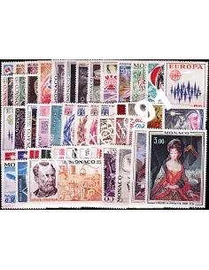 timbres de Monaco - Année complète 1972 - Neuve**