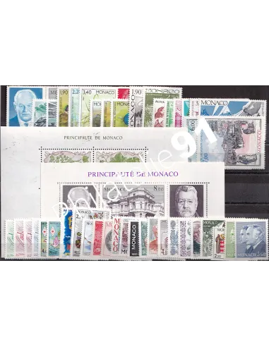 Timbres de Monaco - Année 1987 - Neuve**