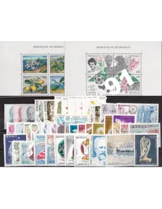 Timbres de Monaco - Année 1990
