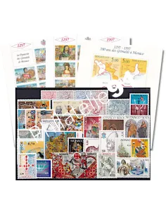 Monaco - Timbres de l'Année 1997 neufs, timbres de Monaco