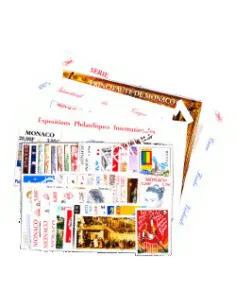 Timbres de Monaco - Année complète 2000 - Neuve
