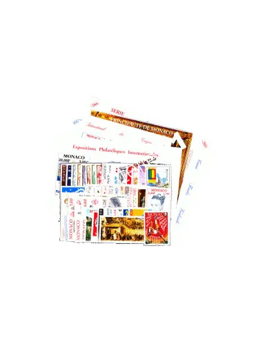 Timbres de Monaco - Année complète 2000 - Neuve