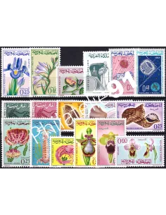 Maroc, Année complète neuve 1965, Collection timbres Colonies