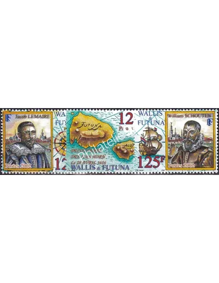 Wallis et Futuna, n° 575 à 577 neufs, timbres Dom-Tom